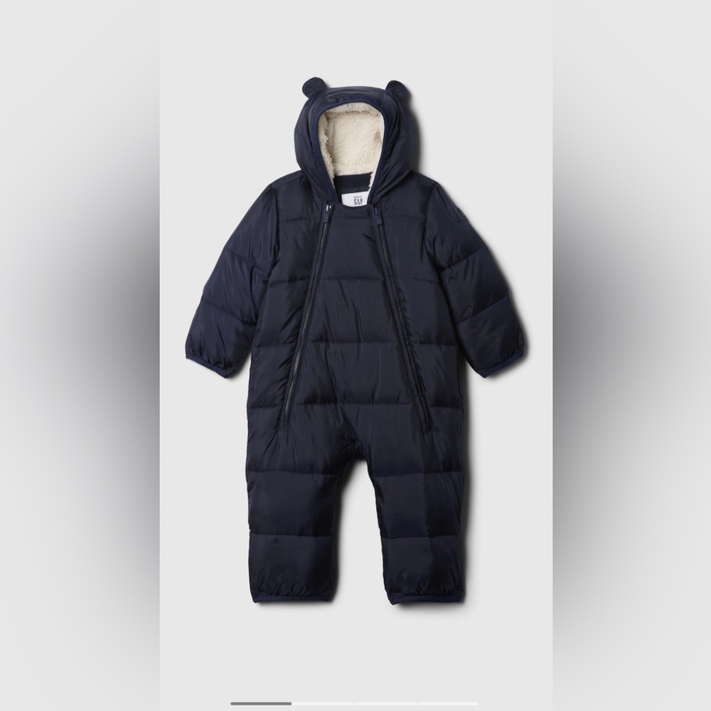 ❄️ GAP Toddler Snowsuit ❄️ NWT Navy Blue Winter Outdoor Child Heavyweight Snow